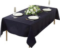 Craft And Party Rectangle Tablecloth, 70 x 120 Inch Navy Blue Tablecloth by CraftAndParty