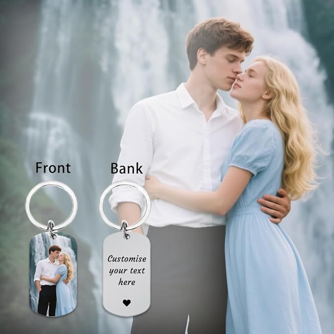 Personalised Keyring with Custom Photo & Text - Image 5