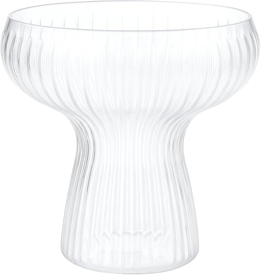 Lunara Clear Plastic Margarita Glasses, 11 oz, Disposable Party Cups by Oojami