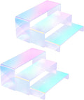 Iridescent Acrylic Display Risers by Jolboldy