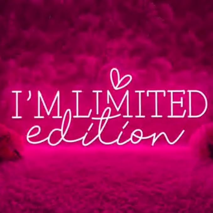 I'm Limited Edition LED Neon Sign, Custom Beauty Room Light Sign, Beauty Salon - Image 2