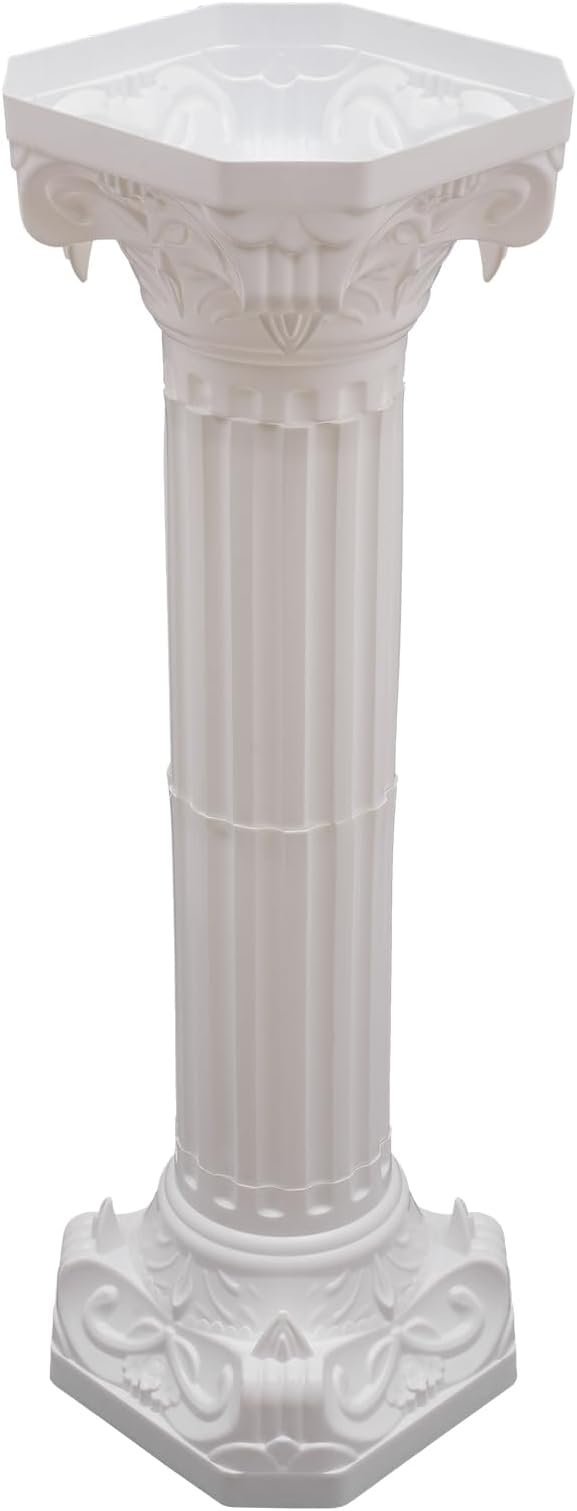 Roman Pillars Decoration Party Flower Pot Columns Set 2Pcs Decor Pedstal Stand - Image 5