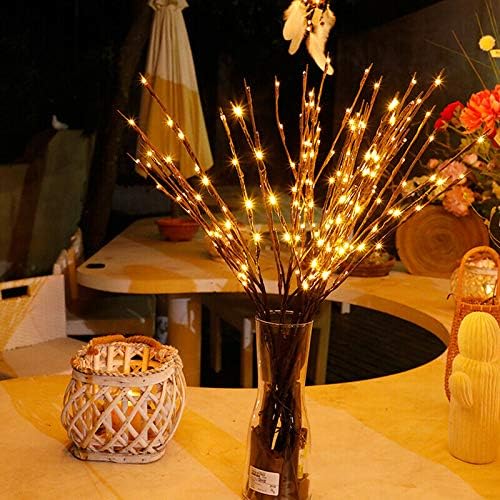 Lxcom Lighting LED Branch Lights 3 Pack 20 LEDs Decorative Branches Battery - Image 6