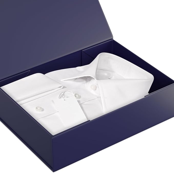 Blue Gift Box 11.9" x 8.5" x 3.3" - Image 4