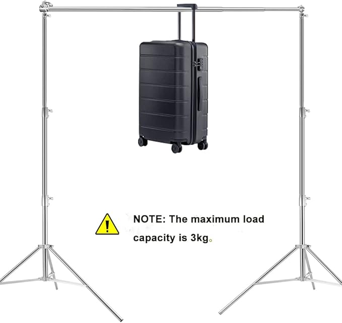 Photo Video Studio Backdrop Stand, 9.19ft Stainless Steel Backdrop Support - Image 6