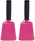 Deke Home - 2 Pack 7 Inch Steel Cowbells by DekeHome