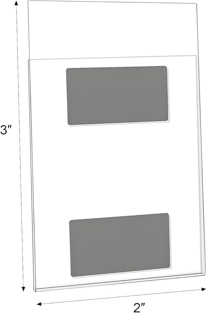 Magnetic Picture Frames for Refrigerator 2x3 Inch, Mini Photo Frames for Fridge - Image 3