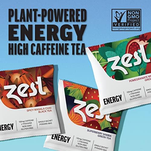 Zest 135-150mg High Caffeine Energy Leaf Blends - Image 3