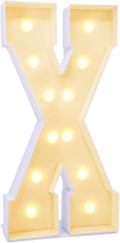 4FT Marquee Plastic Letters X by KLUND