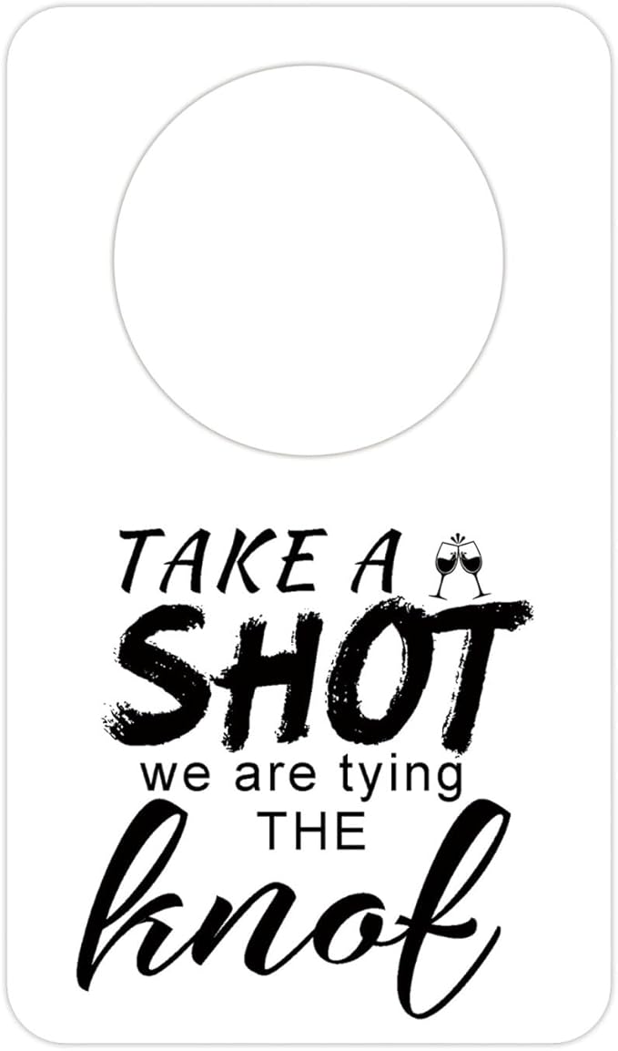 Take a Shot We are Tying The Knot Tags - Image 3