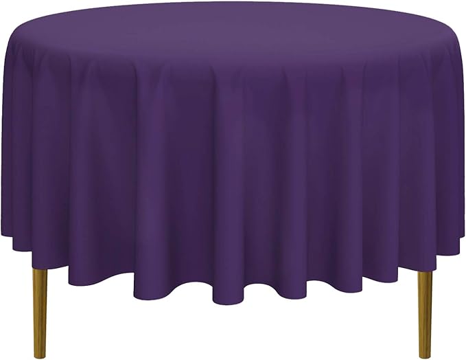 Lann's Linens - 10 Premium 90" Round Tablecloths by LannsLinens