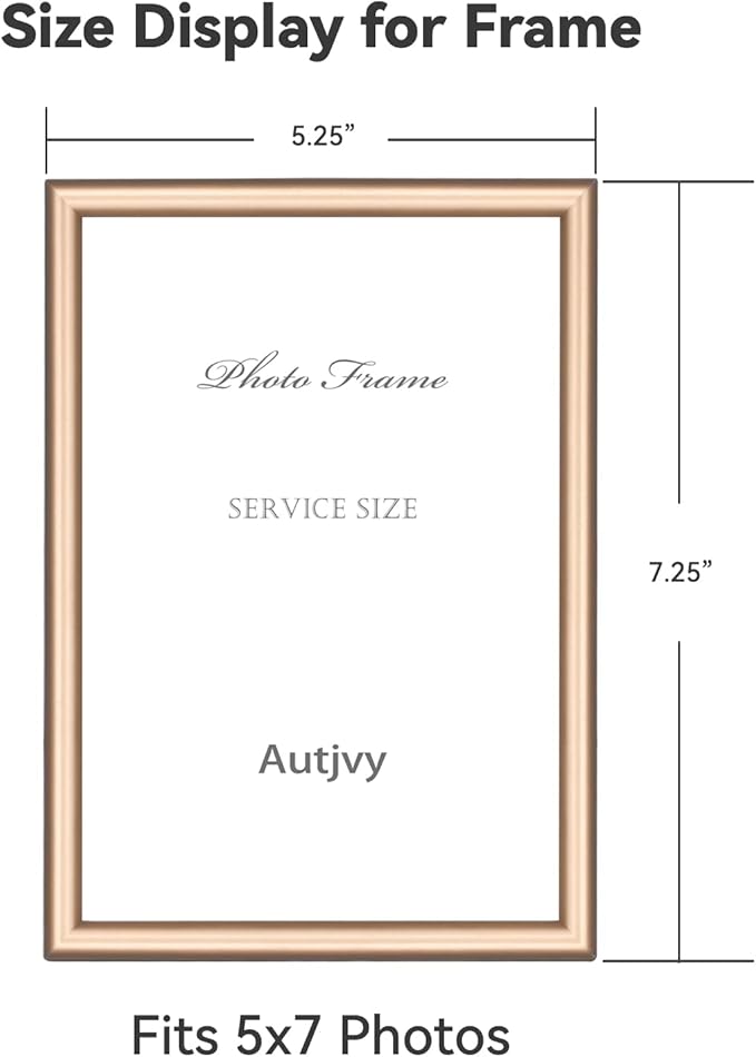 5x7 Picture Frame Set of 2, Display - Image 2
