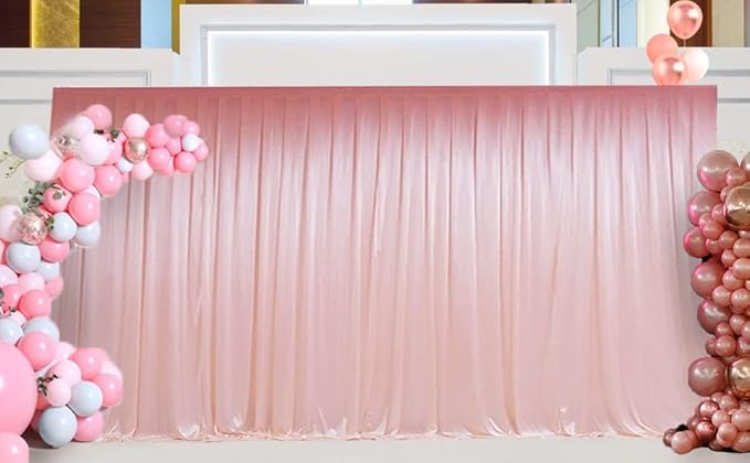20ft x 10ft Adjustable Telescopic Heavy Duty Portable Pipe and Drape Backdrop - Image 2