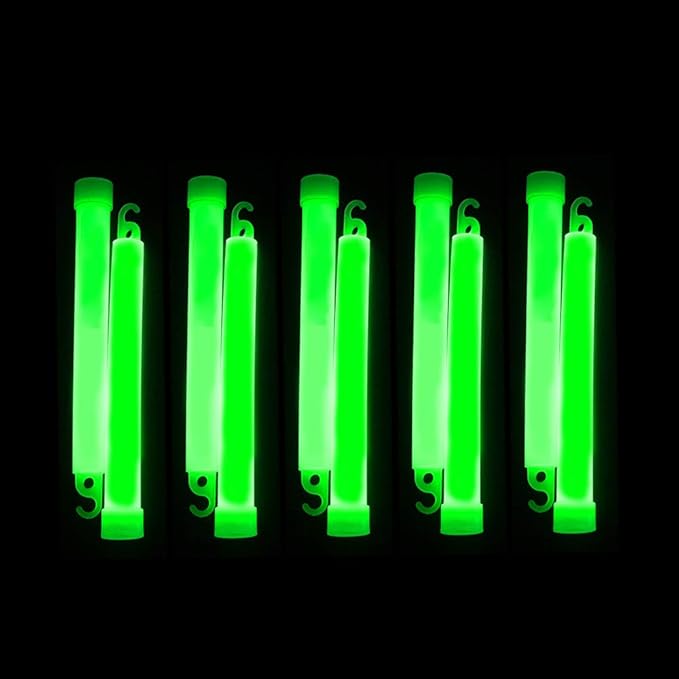 novelinks 50 Pcs 6'' Premium Glow Sticks Bulk - Image 3