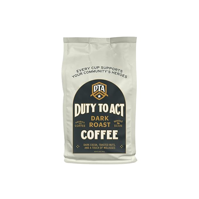 Duty to Act Dark Roast Whole Coffee Beans, 2 lbs - Image 2