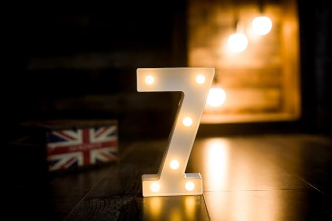 Foaky Decorative Led Marquee Light Up Number, Marquee Light Up Number Sign - Image 4