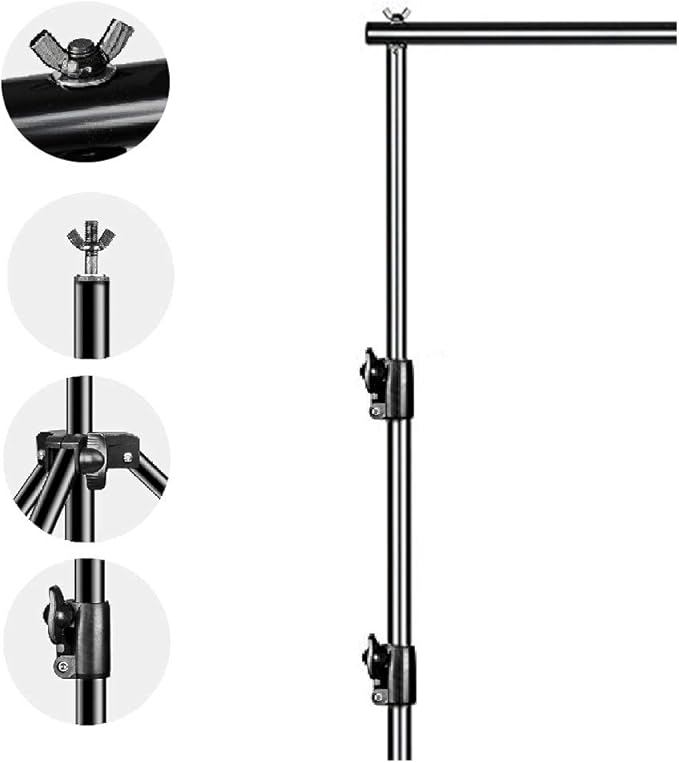 SLOW DOLPHIN Photo Video Studio 12ft x 10ft Heavy Duty Adjustable Photography - Image 5