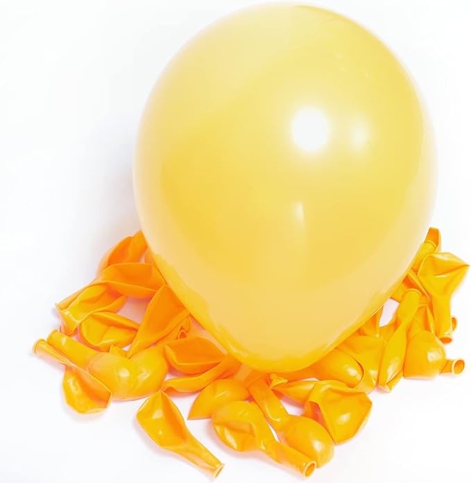 300 Pack Lemon Yellow Balloons 12 inch Mustard Yellow Latex Party Balloon Bulk - Image 4