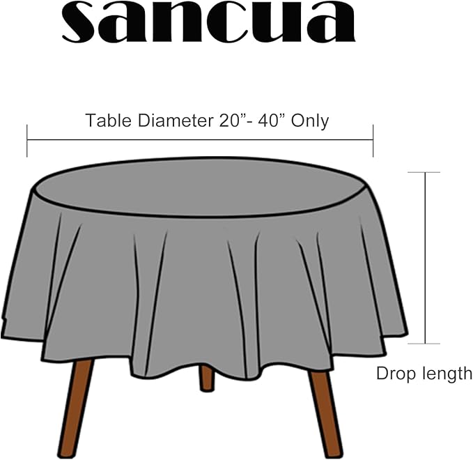 sancua Round Tablecloth - Image 2