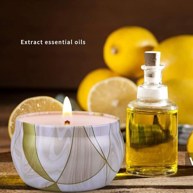 6 Pack Scented Candles Gifts Set, Aromatherapy Candles - Image 6