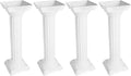 Roman Pillars Decoration Party Flower Pot Columns Set 4Pcs 10.83x10.83x33.86in by Unknown