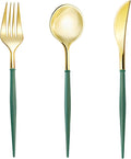 Lullaby 150PCS Gold Plastic Silverware by LULLABY
