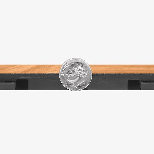 IncStores 3/8" Thick Snap Together Dance Flooring | 12"x12" Printed Vinyl Dance - Image 6