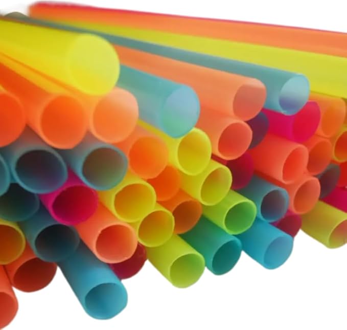 Neon Mini Sip Straws - Image 3
