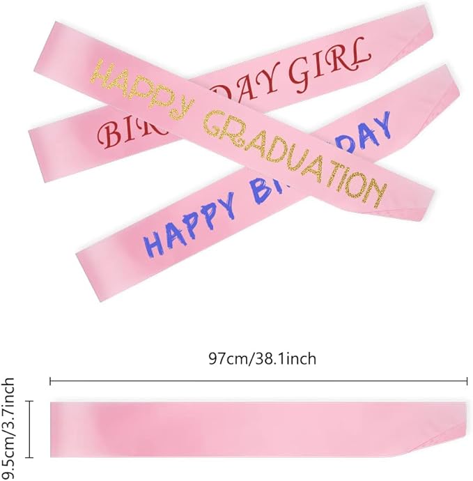 16 Pcs Sash Blank Satin Sash Light Pink Sash Party, Bride To Be Sash, Plain Sash - Image 2
