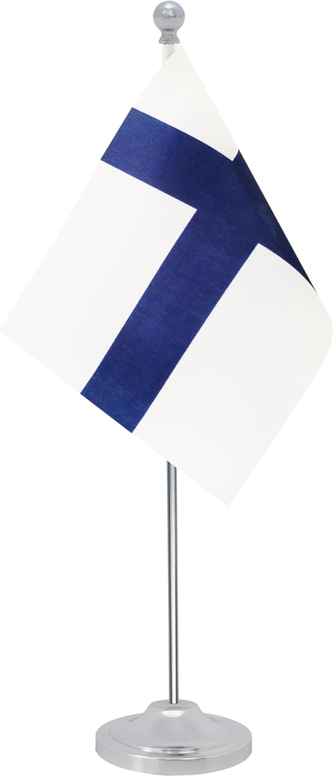 Finland Desk Flag, Finnish Table Office Flag by Unknown