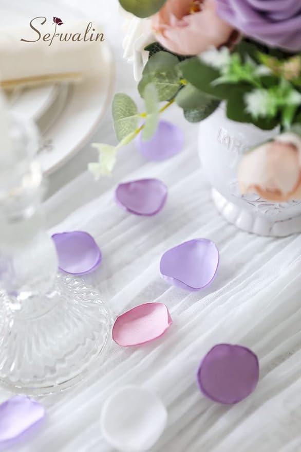 Serwalin 300Pcs Silk Rose Petals Artificial Flower - Image 3