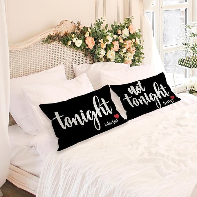 Mancheng-zi Bridal Gift, 20x26 Pillow Cover, Bridal Shower Gifts, Funny Couples - Image 4