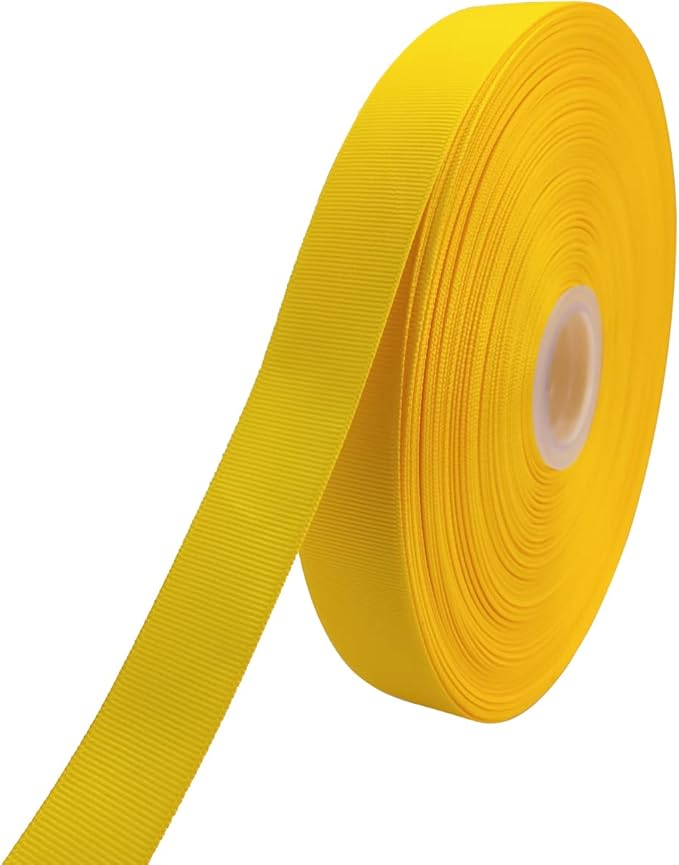 Jesep One Roll 100 Yards Soild Grosgrain Ribbon Boutique Gift Wrapping Package by JESEP+YONG
