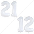 GOER Number 12 Balloons for 12th Birthday Sweet 12 Party Decorations, 42 Inch by GOER