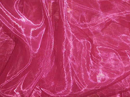 VDS Magenta Organza Fabric, 100 Yards Continuous, 45” Wide, Wedding Party - Image 8