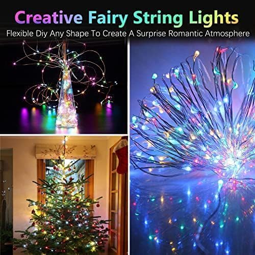 2 Pack 100LED Battery Operated Fairy Lights - Image 4