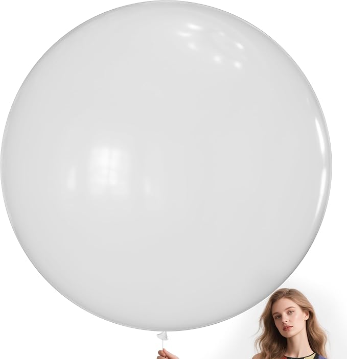 KAWKALSH Clear Balloons 9pcs 36 Inch Extra Large Big Jumbo Giant Transparent by %E7%AB%8B%E5%8D%B3%E8%B4%AD%E4%B9%B0