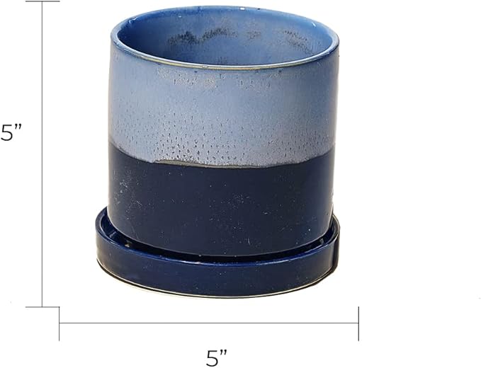 CHIVE ‘Minute’ Ceramic Planter Pot — Cute 5” Colorful Succulent Pots - Image 3