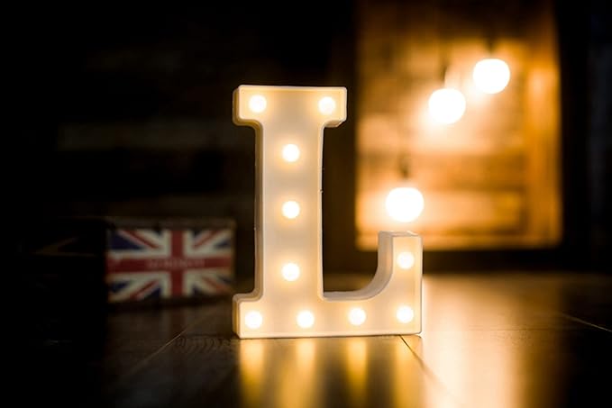Foaky LED Letter Lights Sign Marquee Light Up Letters Sign - Image 2