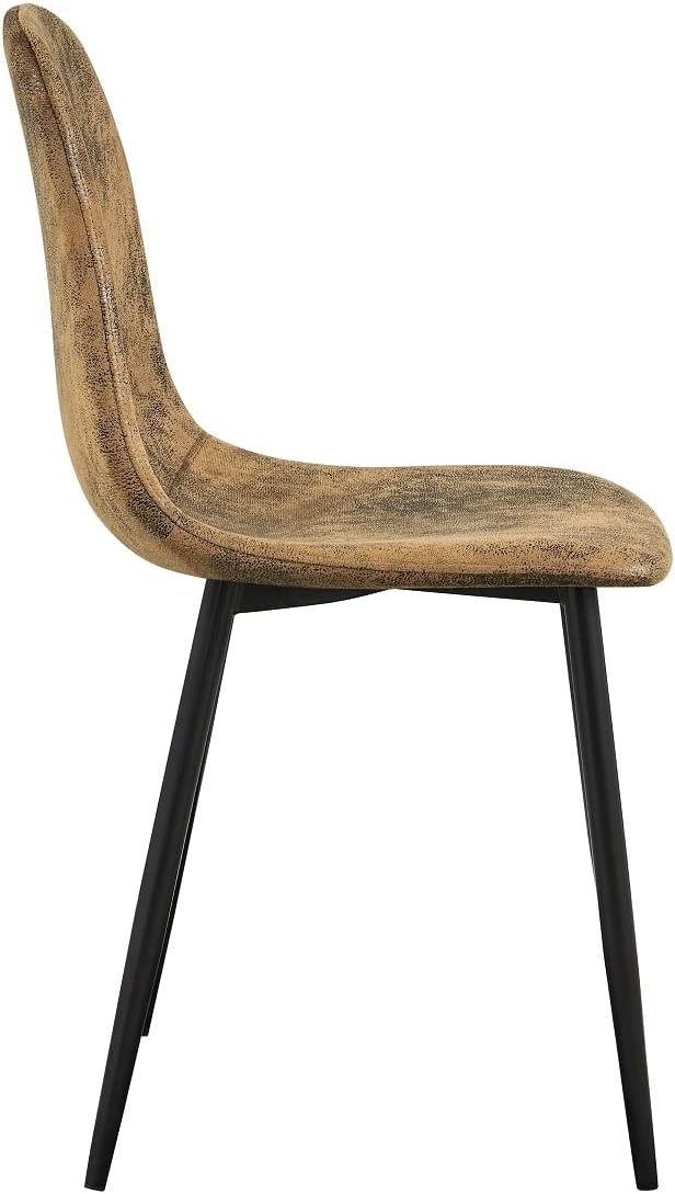 Homy Casa Dining Chairs Set of 8, Modern Mid-Century Style Dining Room Side - Image 8