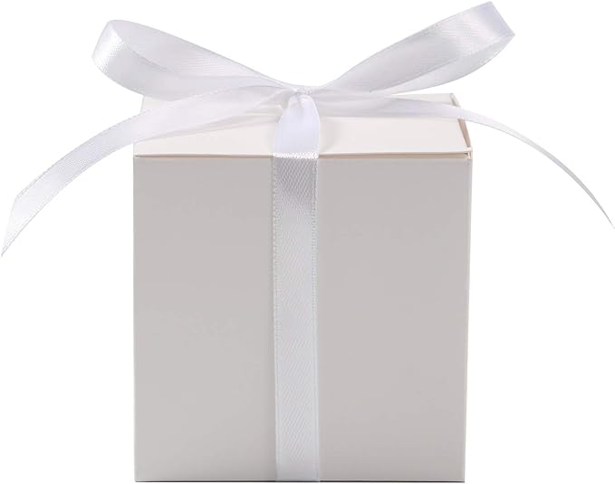 COTOPHER 100pcs Small Gift Boxes, Favor Boxes 2x2x2 inches Paper Gift Boxes - Image 5