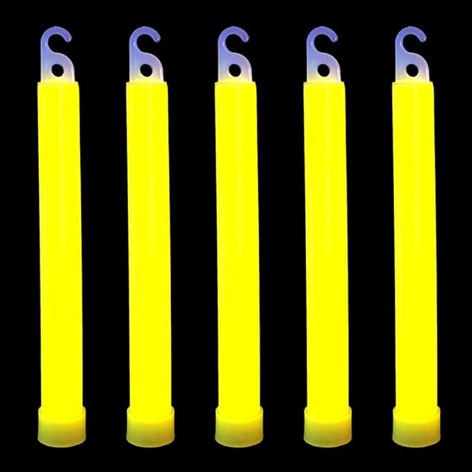 novelinks 50 Pcs 6'' Premium Glow Sticks Bulk by novelinks