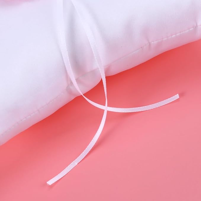 PRETYZOOM 2Pcs Pink Ring Bearer Pillow Set - Image 8