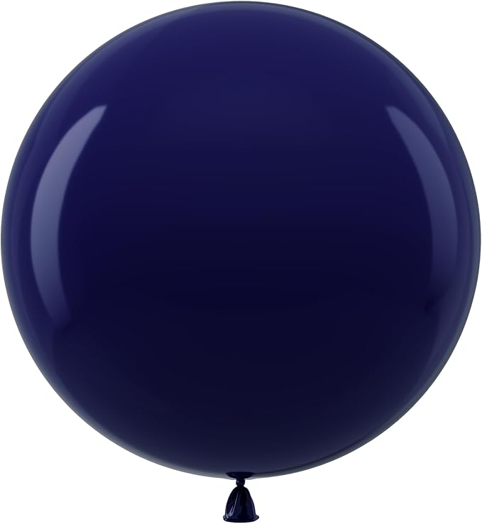 Bezente Navy Blue Giant Balloons 36 Inch by Bezente
