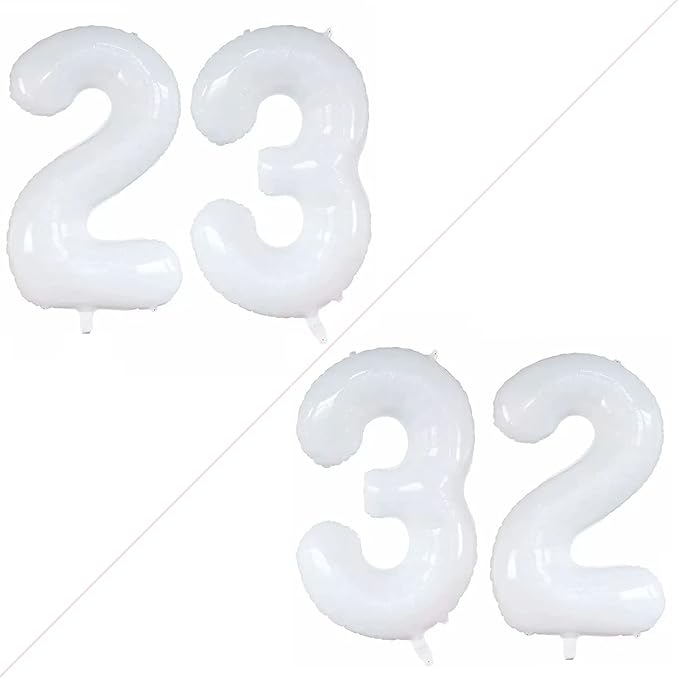 GOER Number 23 Balloons for 23rd Birthday Party Decorations, 42 Inch Jumbo Foil by GOER
