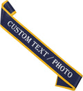 Custom Sash, Personalized Birthday Sash by Handmade