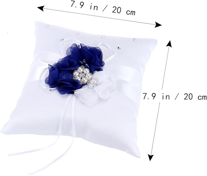 Page boy Fake Pearls Pearl Decoration Ribbon Decoration Retro Decor Artificial - Image 3