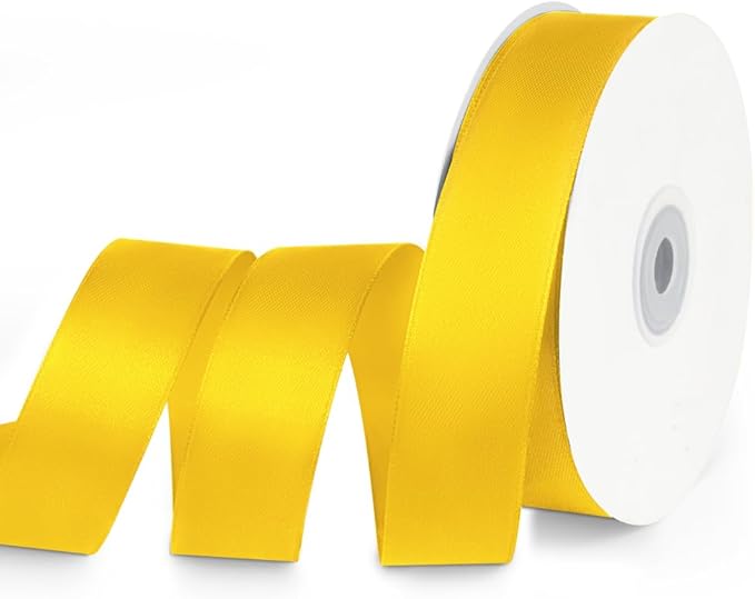 1" x 50 Yards Satin Ribbon by Quhora