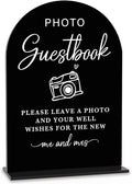 Acrylic Wedding Sign Photo Guestbook Sign by KongMoTree