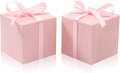 COTOPHER 100pcs Small Gift Boxes, Favor Boxes 2x2x2 inches Paper Gift Boxes by COTOPHER